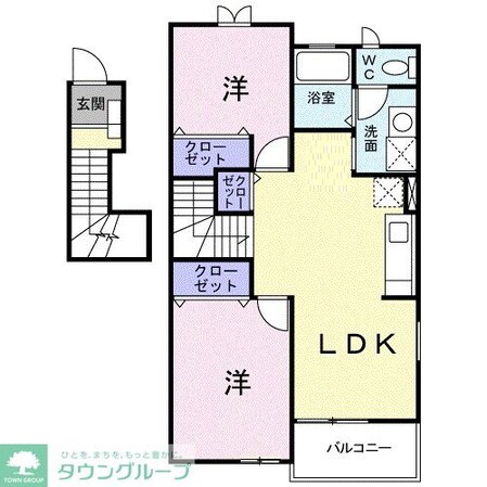 エテルノCの物件間取画像